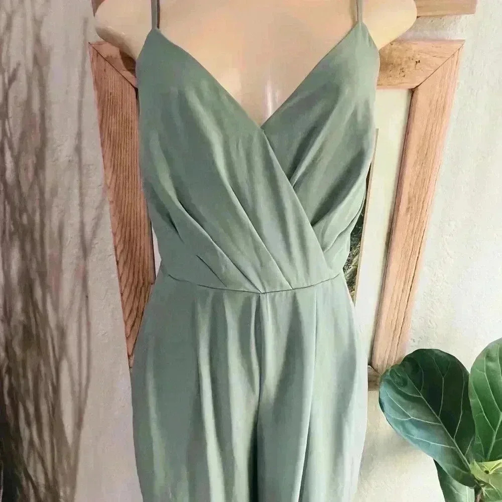 Lulus Call me faux women’s romper in size XS - Picture 7 of 14